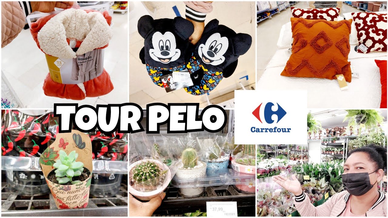 ACHADINHOS E TOUR PELO CARREFOUR| NORTE SHOPPING|MUITAS PLANTAS|MOLETONS FEM./MASCULINO|PANTUFAS