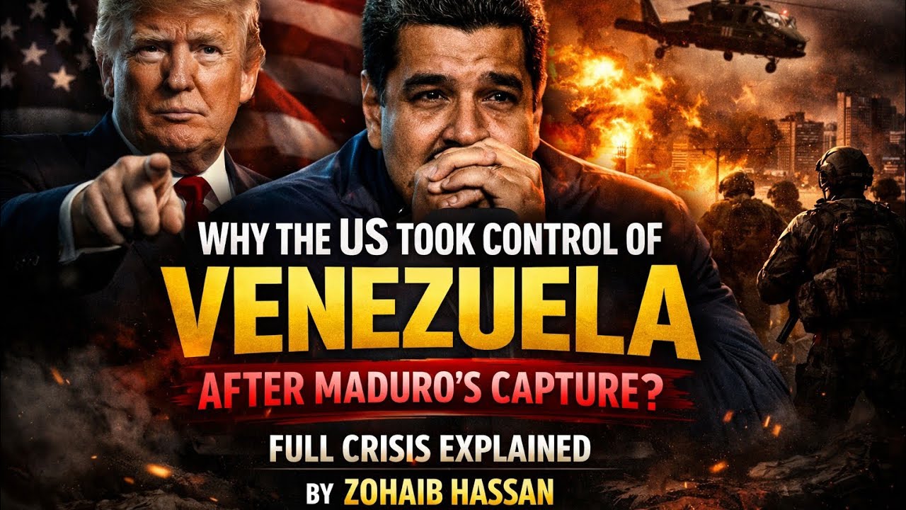Why the US Took Control of Venezuela After Maduro’s Capture? |Full Crisis Explained by Zohaib Hassan