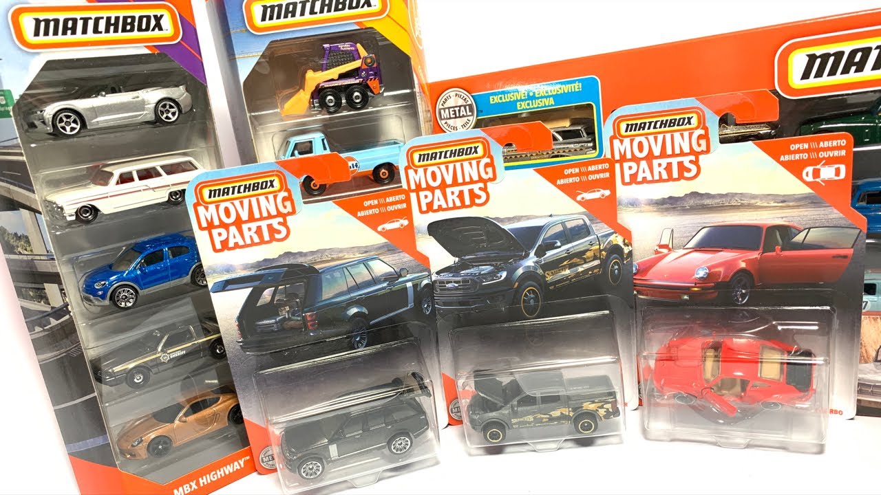 Lamley Live: Opening New Matchbox Packs & Moving Parts