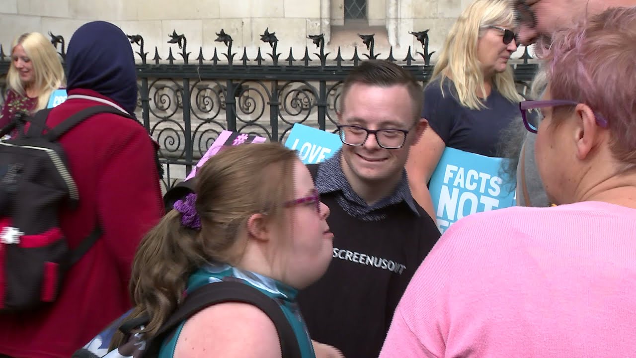 Down&rsquo;s syndrome campaigners lose their legal fight over abortion laws | 5 News