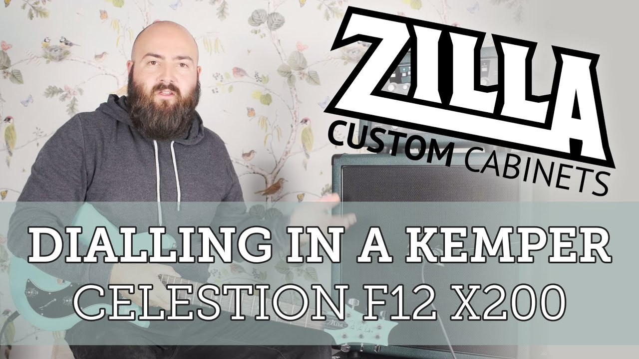How to dial in the Kemper for the Celestion F12-X200 FRFR speaker.