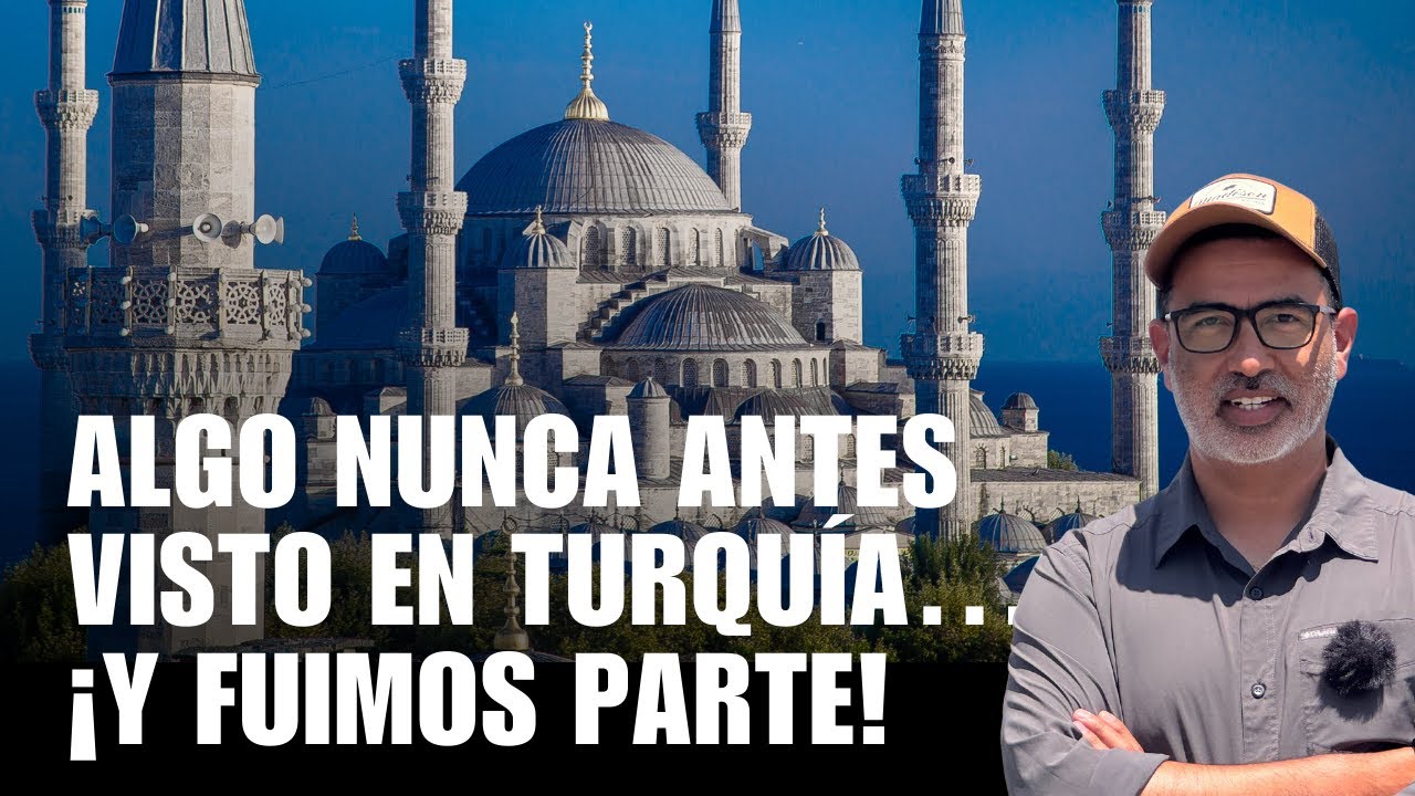 Algo nunca antes visto en Turquía… ¡Y FUIMOS PARTE! 🕊️🇹🇷