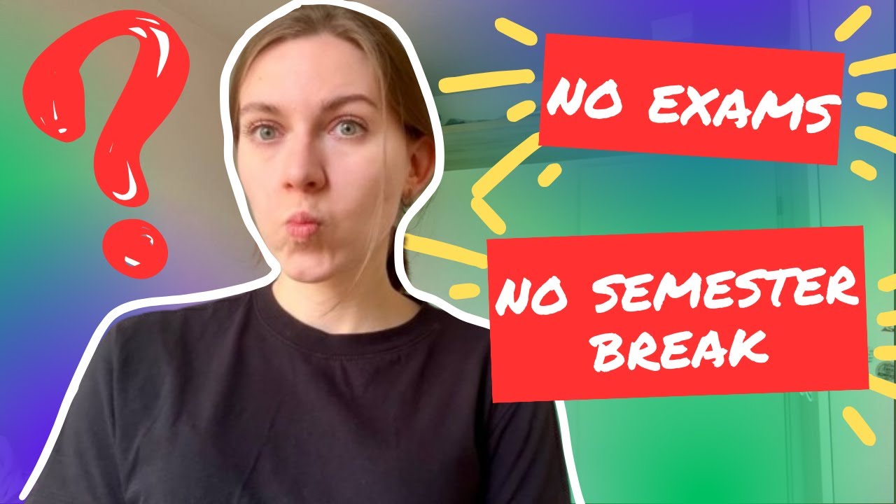 Explaining German semester system