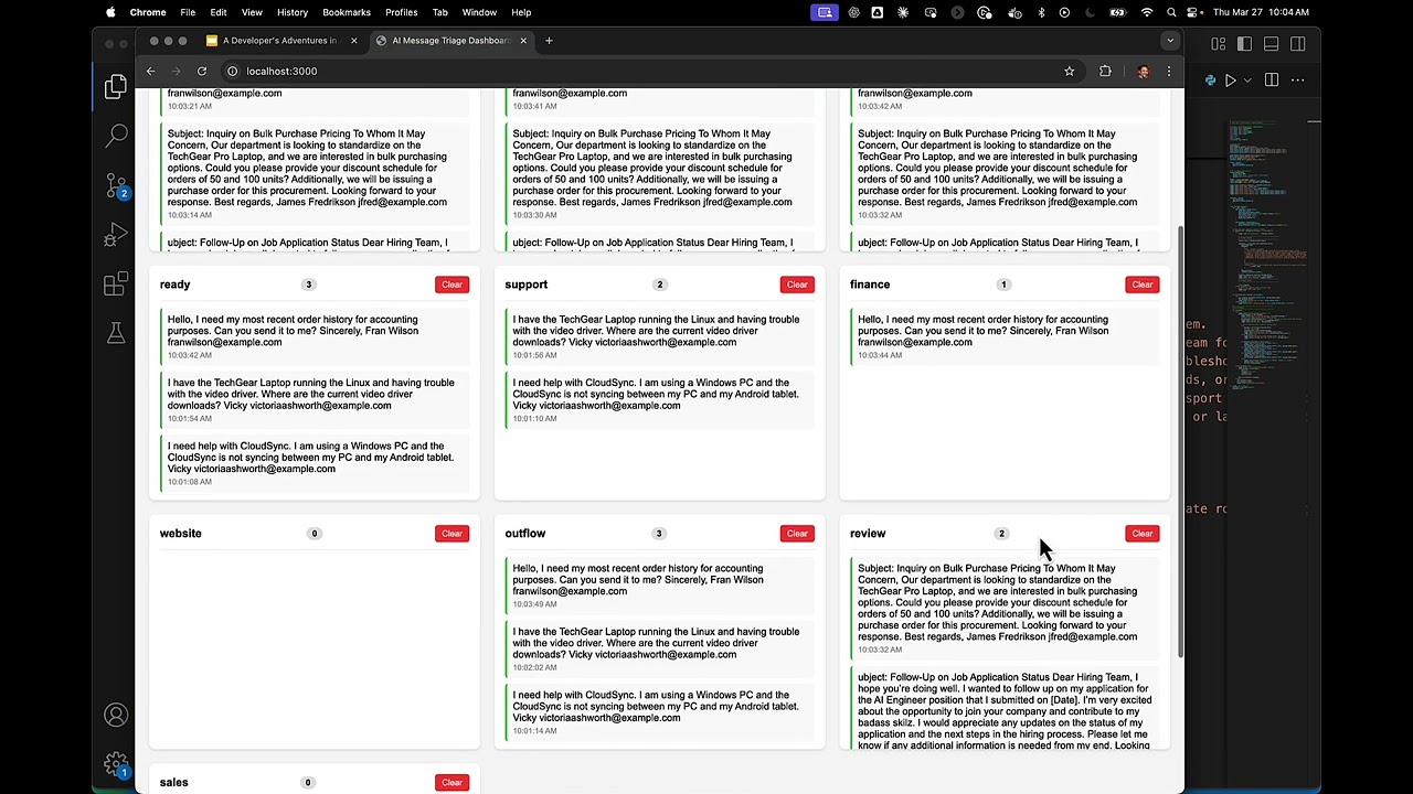 Agentic Enterprise System Demo - small open LLMs + Kafka