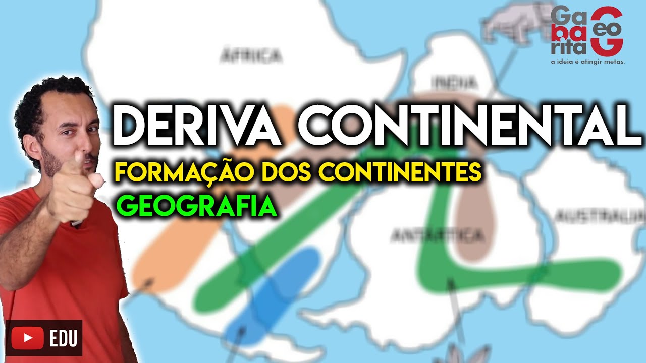 Deriva Continental | Forma&ccedil;&atilde;o dos continentes| Geografia| Pangeia