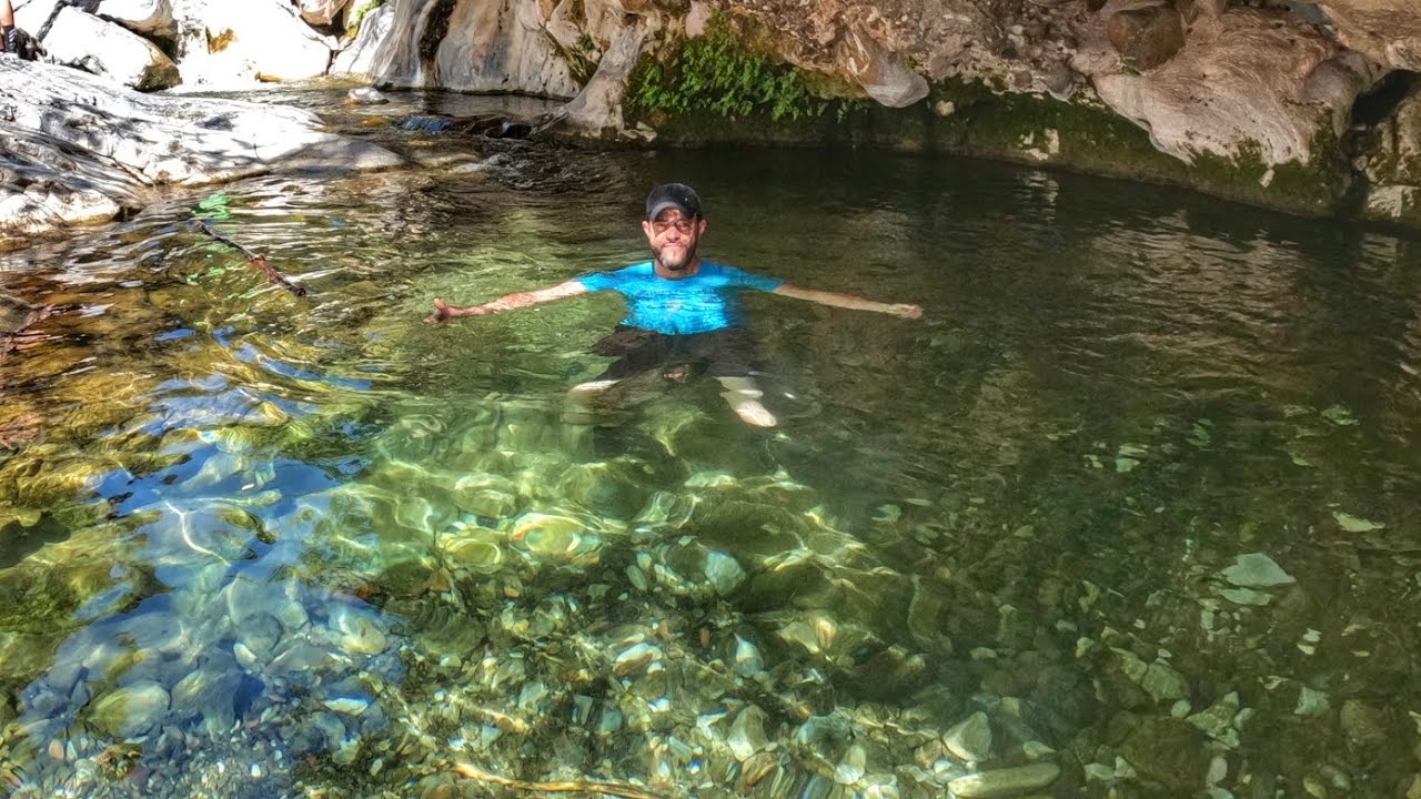 Río Alaminos, Barranco blanco