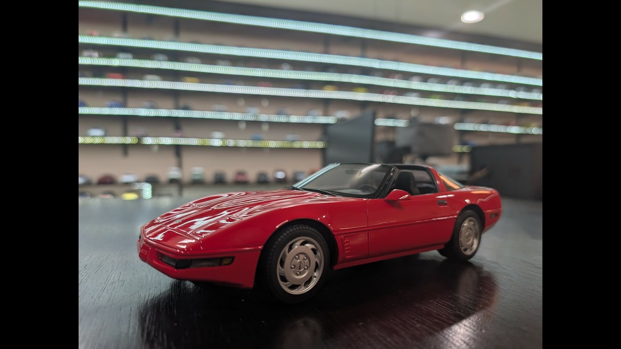 1:18 Diecast Review Unboxing Chevy Corvette C4 by GT Spirit #unboxing #cars #Corvette #review #C4