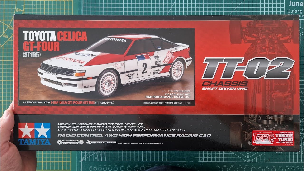#1 Bulid of Tamiya TT-02 Toyota Celica GT-Four #tamiya #hobbywing #rccar #rcrally