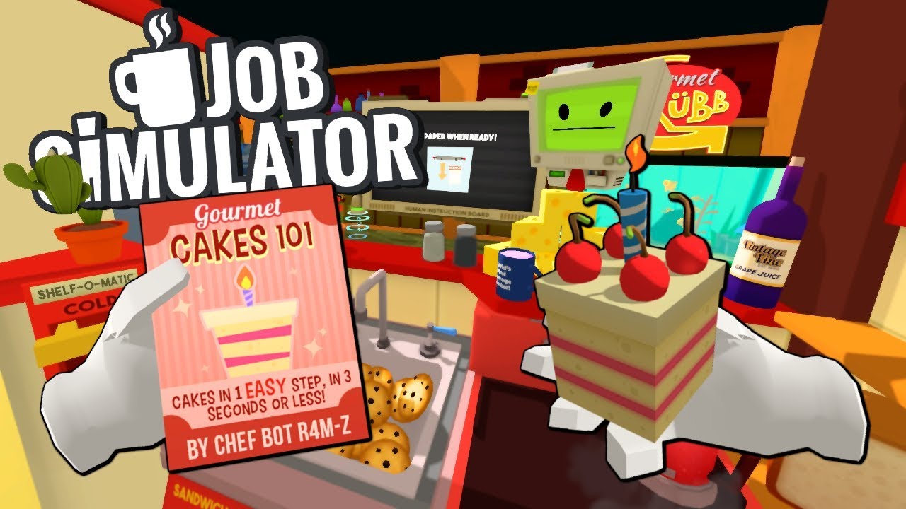 DUNO JOBBAR SOM EN MÄSTERKOCK I JOB SIMULATOR (VR)