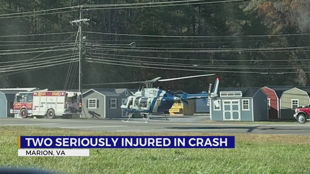 VSP: Marion crash sends two to hospital with serious injuries