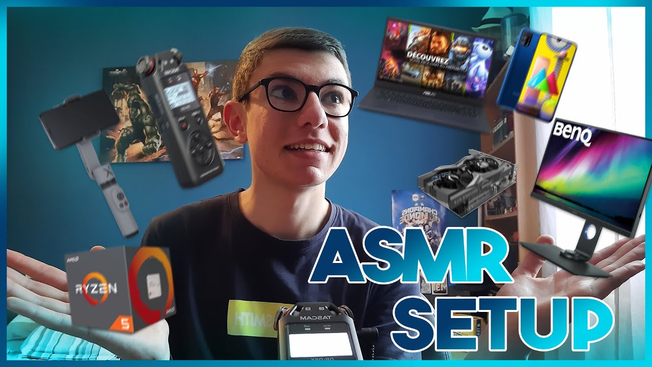 Mon SETUP 2022 en ASMR