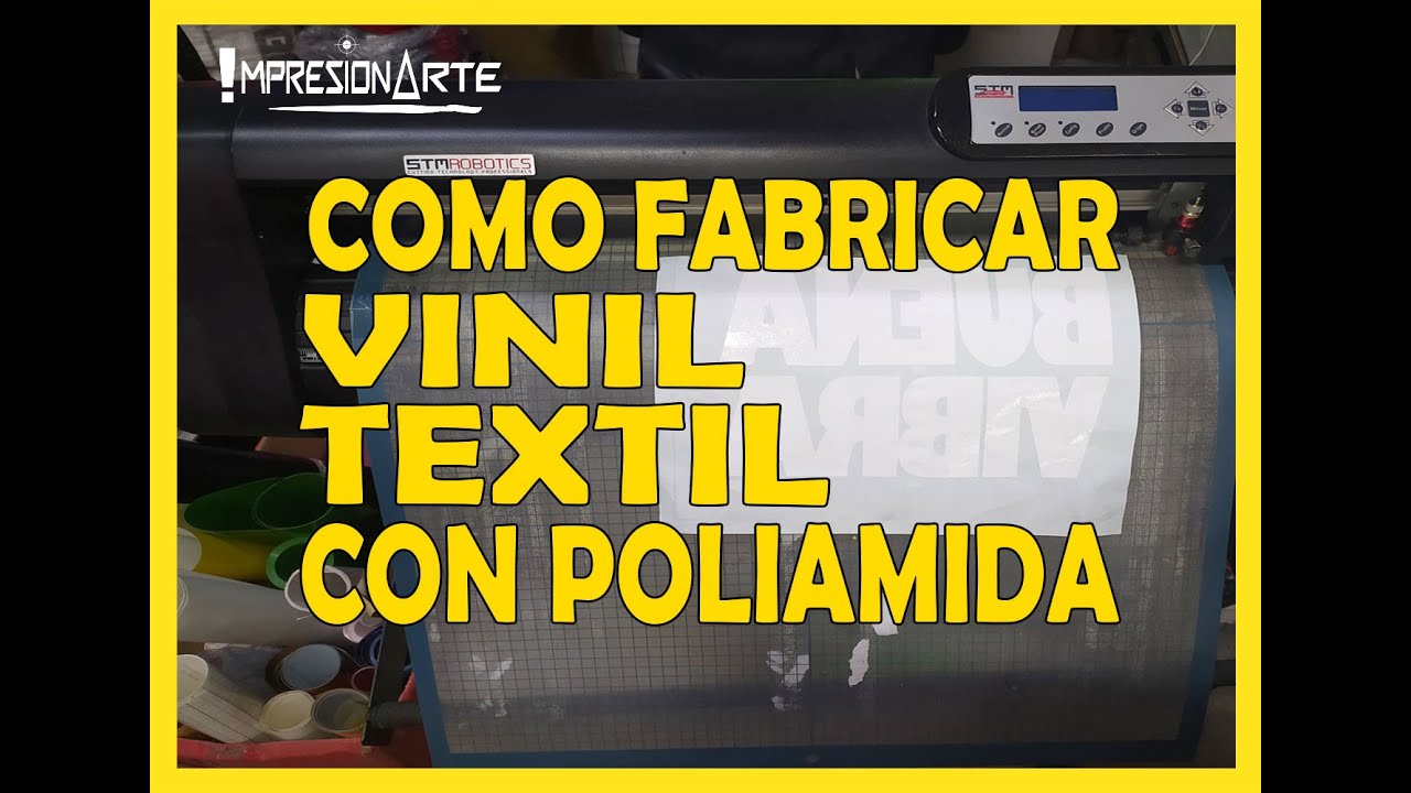 Como FABRICAR vinil textil PLASTISOL con POLIAMIDA //IMPRESIONARTE