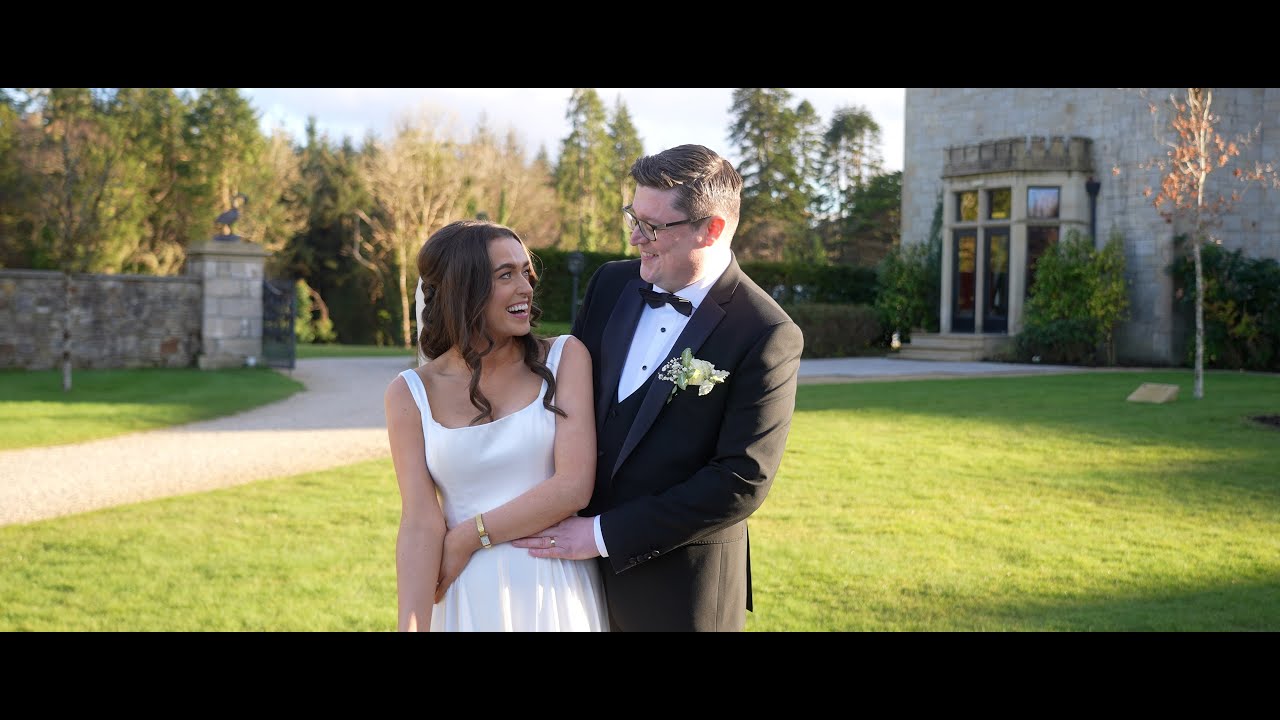 Meadhbh and Mark Wedding Film Solis Lough Eske Castle Donegal