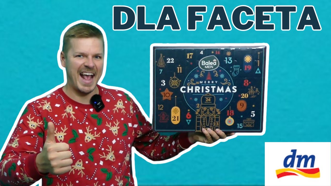 Unboxing Balea MEN Kalendarz adwentowy 2024 z DM &ndash; Idealny Prezent za 16,95&euro; dla Każdego Faceta!