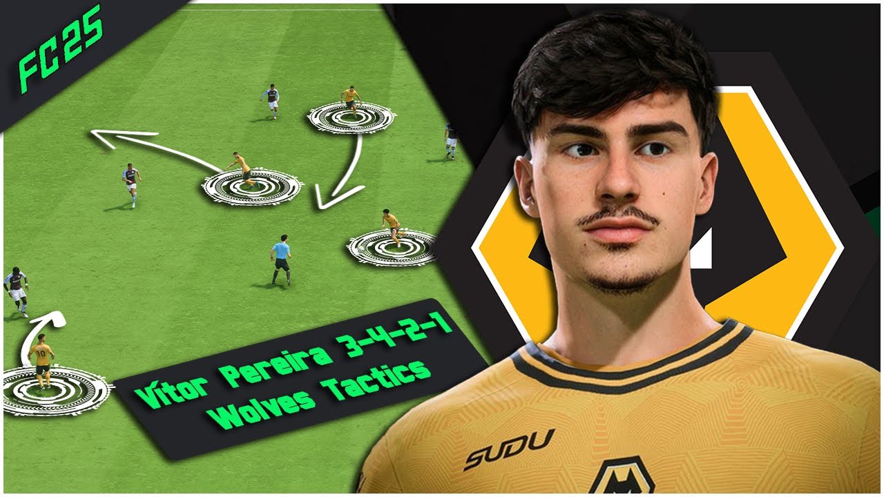 Wolverhampton Wanderers Tactics Under Vítor Pereira replicated | EA FC 25
