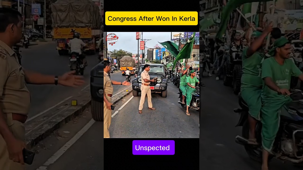 Unexpected Congress Won Massive Road Show In Kerala |