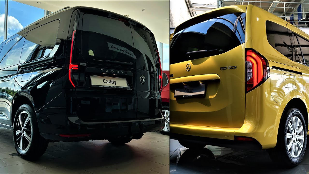 2022 Volkswagen CADDY Family Maxi vs 2022 Mercedes CITAN Tourer - Comparison by Supergimm72