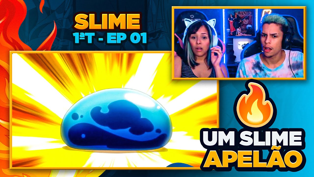 Slime 1ªT EP 01 (Dublado 🇧🇷) | [React em Casal] 🔥
