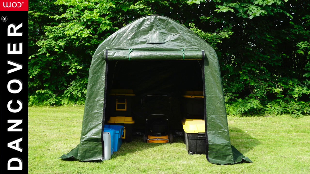 FÖRRÅDSTÄLT PRO 2X2X2M PE, GRÖN