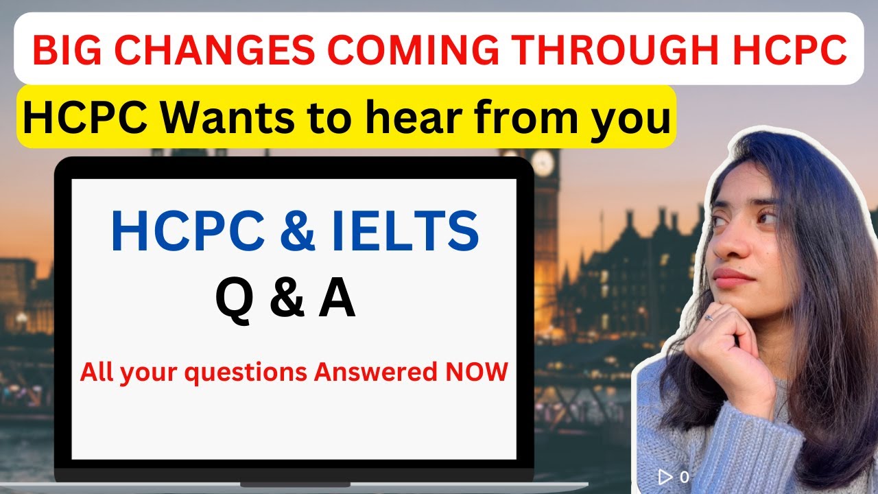 HCPC UPDATES 2024 | HCPC Registration WITHOUT IELTS? UK NARIC & UKVI IELTS Accepted?