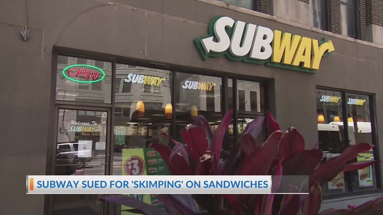 Subway sued for 'skimping' on sandwiches