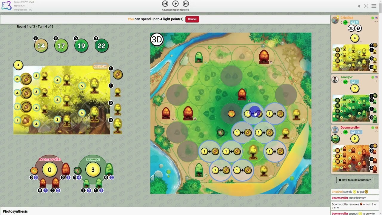 How to Play Photosynthesis on BGA