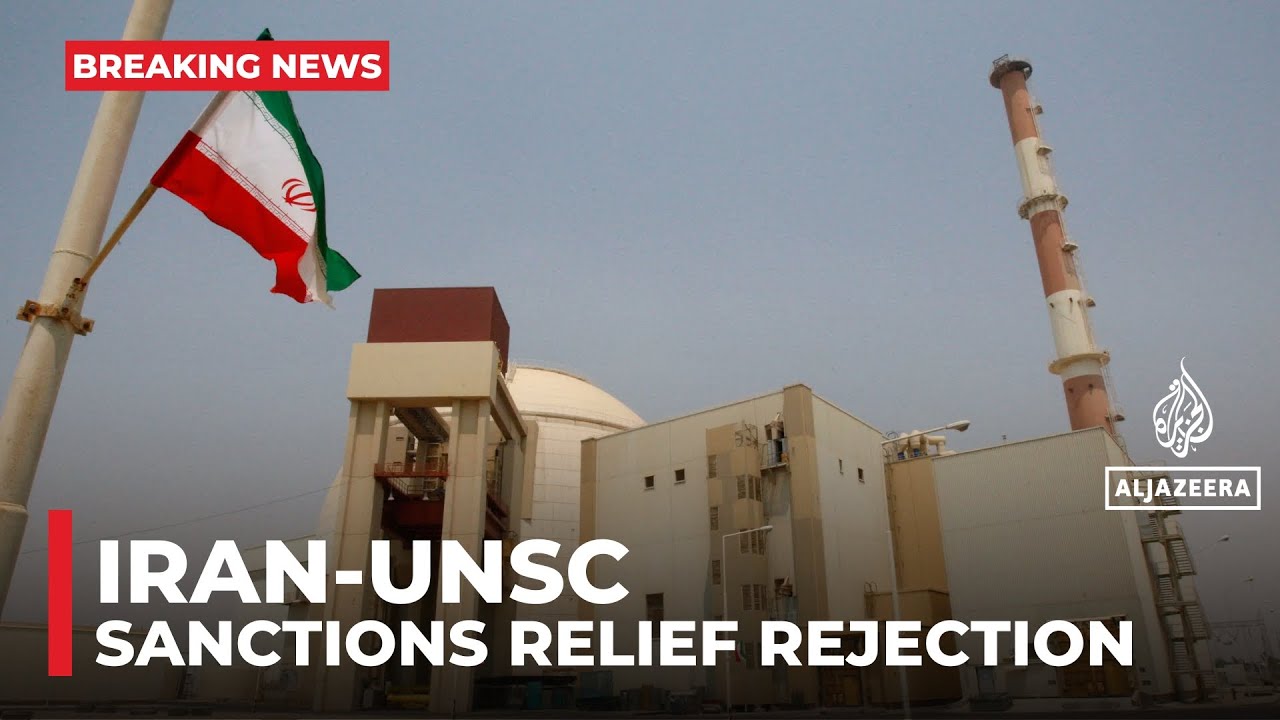 UN Security Council rejects resolution to extend Iran sanctions relief
