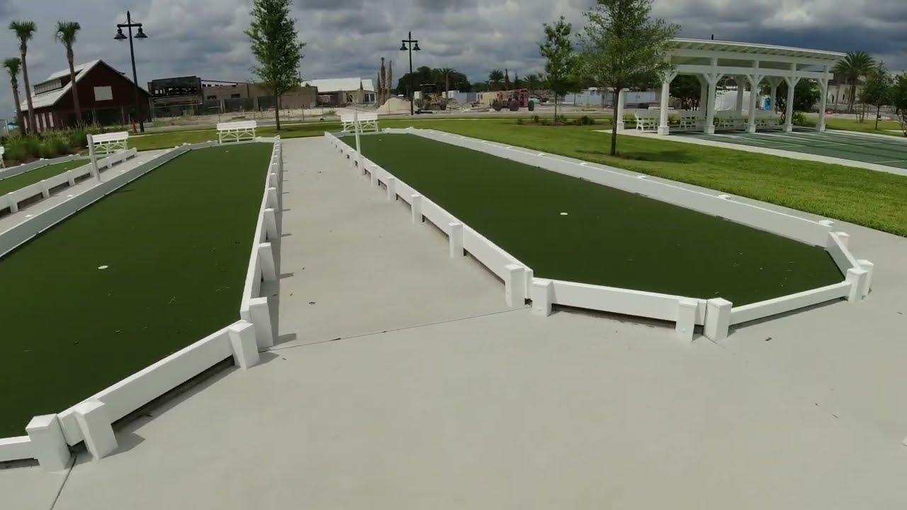 The Ezell Pathway At The Ezell Recreation Center. The Villages Florida