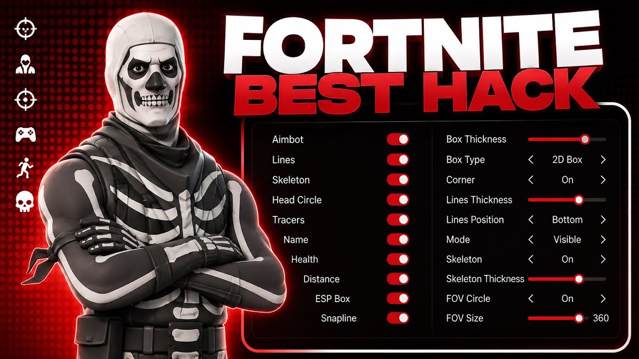 BEST Fortnite Cheat 2026 / Aimbot + Wallhack + Triggerbot / Fortnite Hack