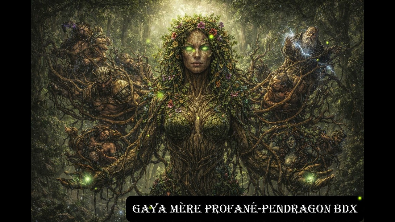01- Gaïa mère profané - Pendragon BDX ( musique IA original sur la mythologie)