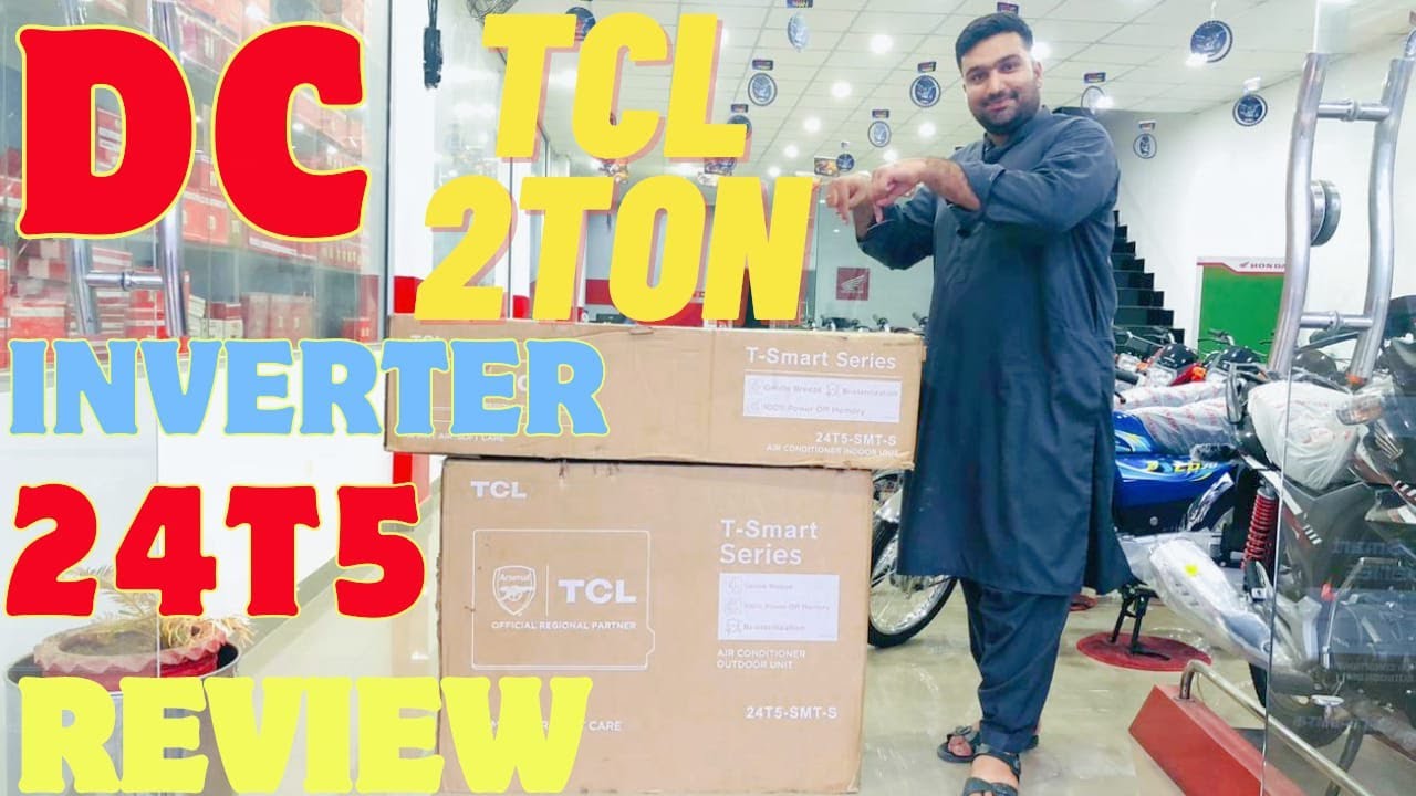 TCL 24 T5 2 TON INVERTER AC 2024 MODEL | AC REVIEW | Part 1 #tcl #inverterac #airconditioner