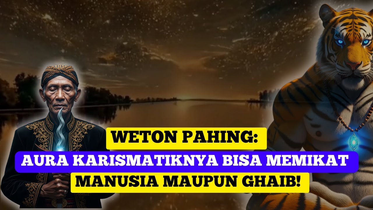 WETON PAHING: AURA KARISMATIKNYA BISA MEMIKAT MANUSIA MAUPUN GHAIB! - MAKNA WETON