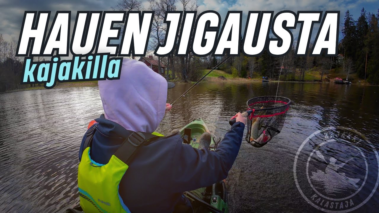 Hauen jigausta kajakilla