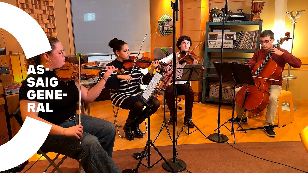 La intensitat de la música, amb el Focus Quartet | Assaig general