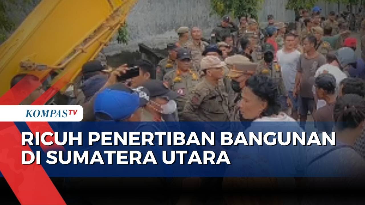 Penertiban Bangunan di Deli Serdang Ricuh, Warga Hadang Satpol PP