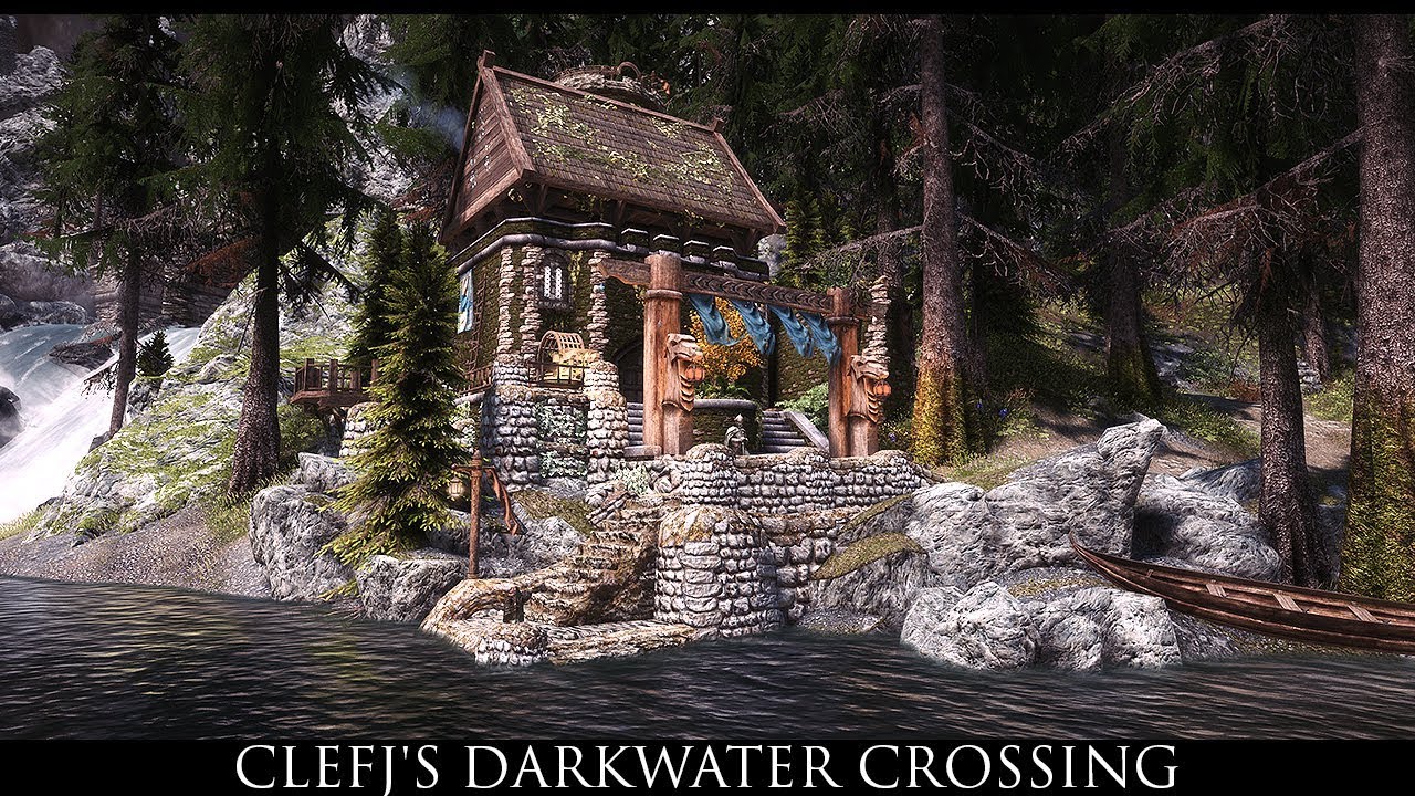 Skyrim SE Mods: ClefJ's Darkwater Crossing