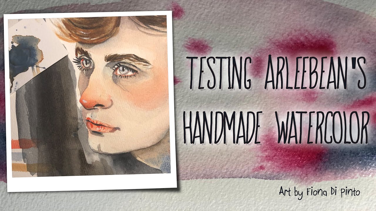 Testing Arleebean's Handmade Watercolors