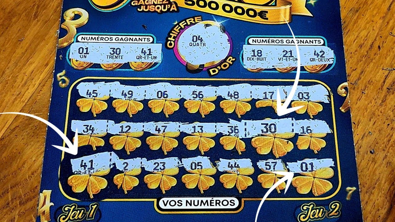 👑🤩 NOUVEAUTÉ FDJ ! LE CHIFFRE D'OR QUI FAIT REVER ! 🎉🎉🥳🥳💰💰
