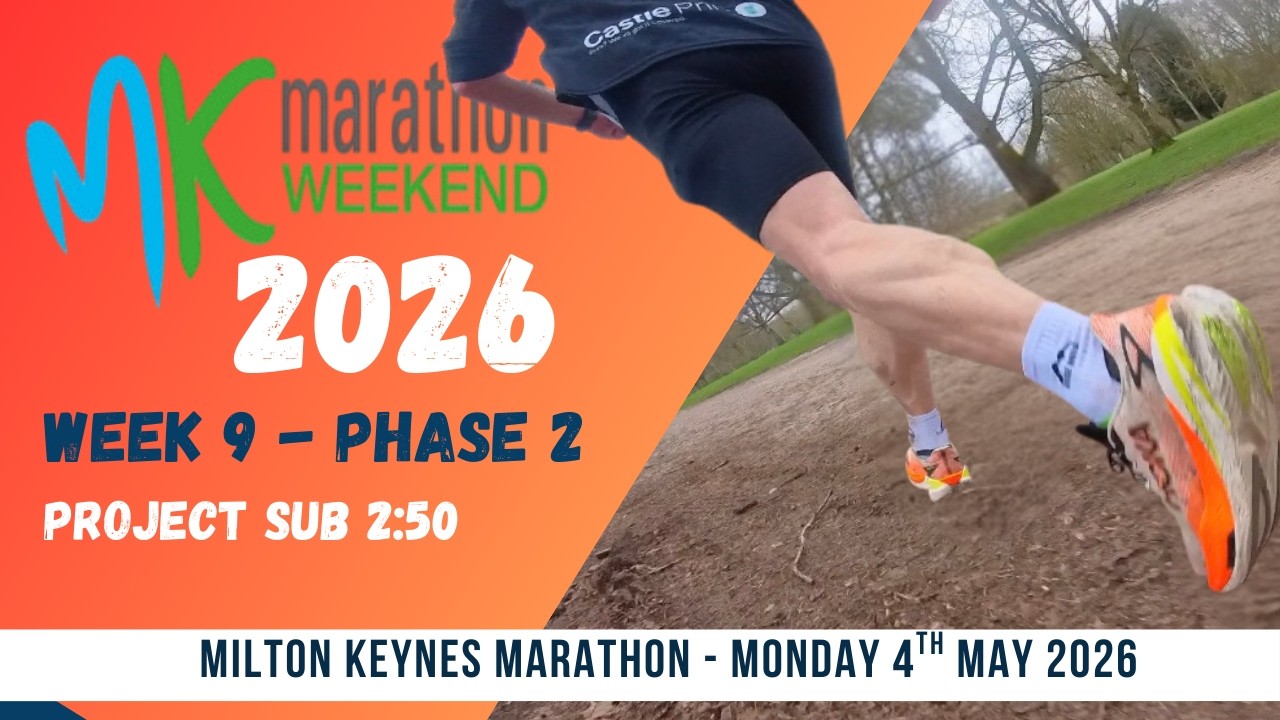MK Marathon Training Week 9 | Marathon Training Tips | Full Week Of Training.