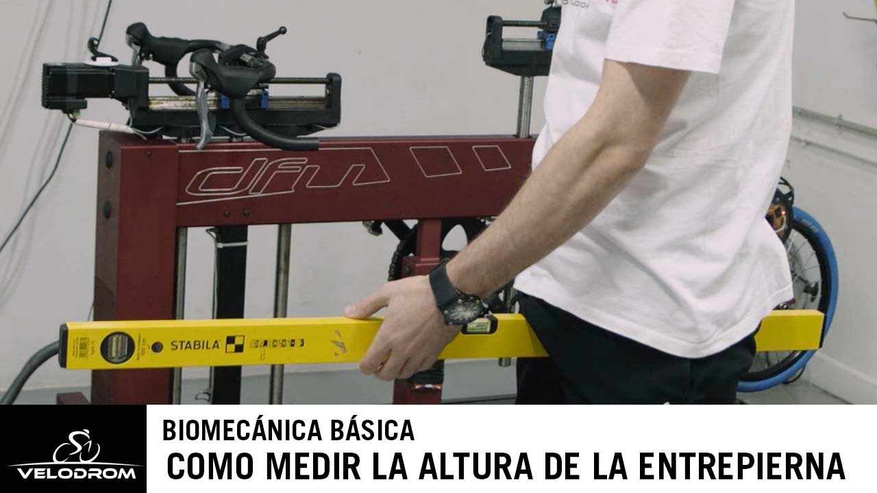 Biomecanica Básica - Como medir la entrepierna para calcular la talla de tu bicicleta