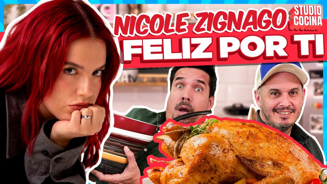 NICOLE ZIGNAGO INICIA UNA NUEVA ERA 🎶 I Pavo a las finas hierbas I Studio Cocina