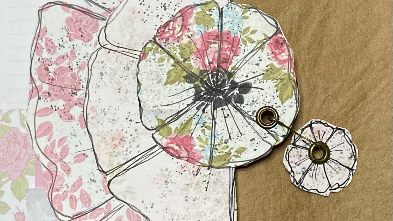 Flower Paper  Clip