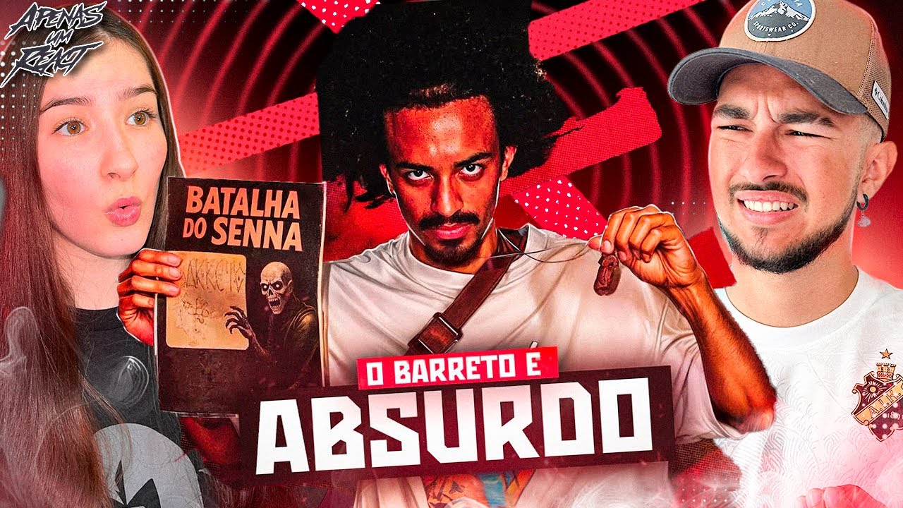 O BARRETO DESTRUIU no UNDERGROUND! | Centro das Batalhas - Secundário | Apenas um react