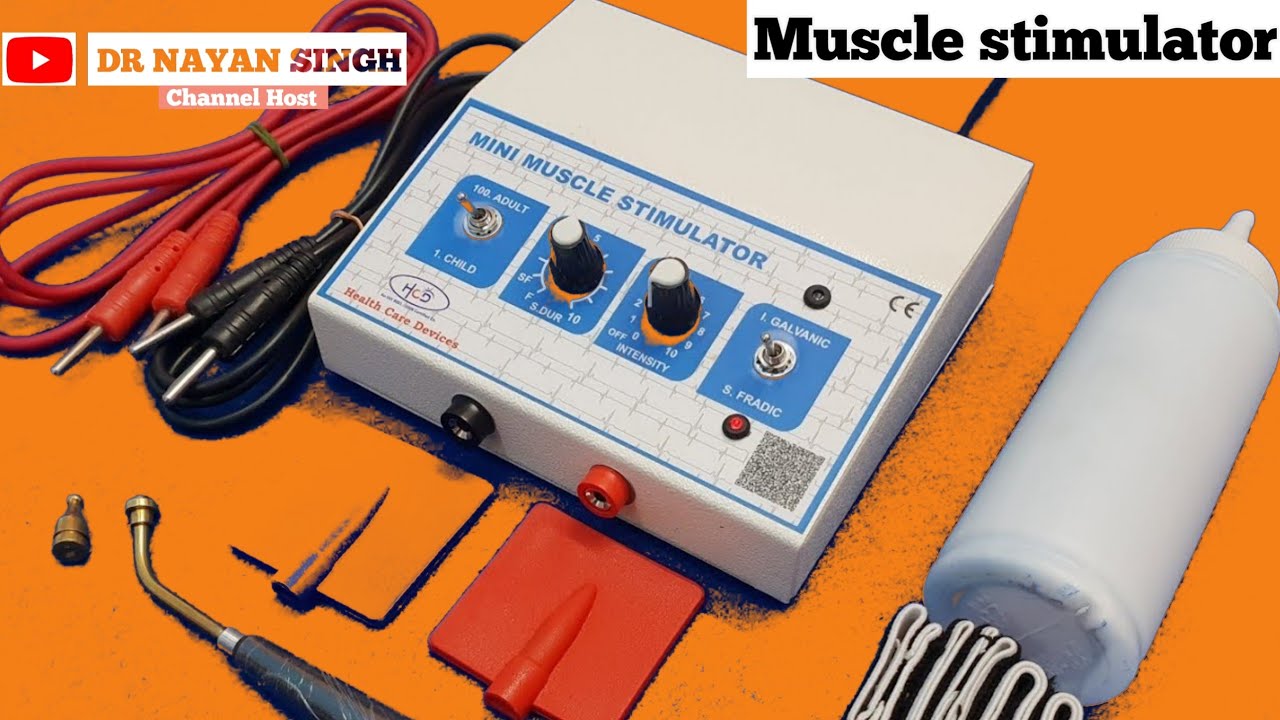 Мини-аппарат для мышечной стимуляции с применением физиотерапии. Как использовать аппарат для мыш...