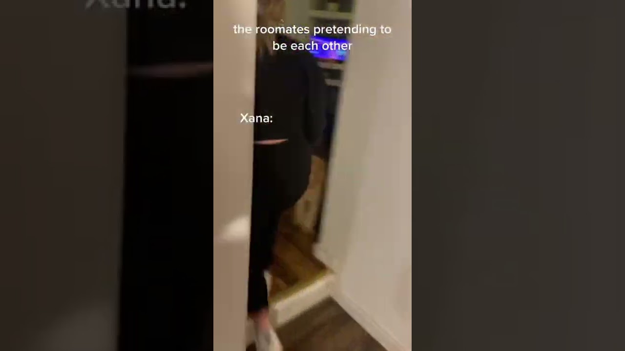 Kaylee Goncalves on TikTok - the roommates pretending to be each other