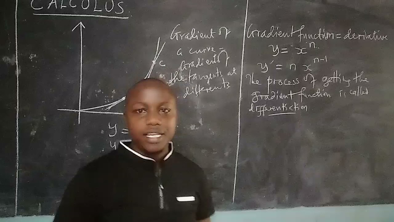 CALCULUS 1. DIFFERENTIATION. GRADIENT FUNCTION (FIRST DERIVATIVE)
