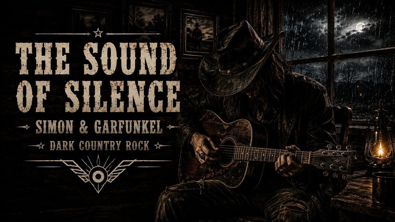 The Sound of Silence - Simon & Garfunkel | Dark Country Rock Version | Ghost Highway