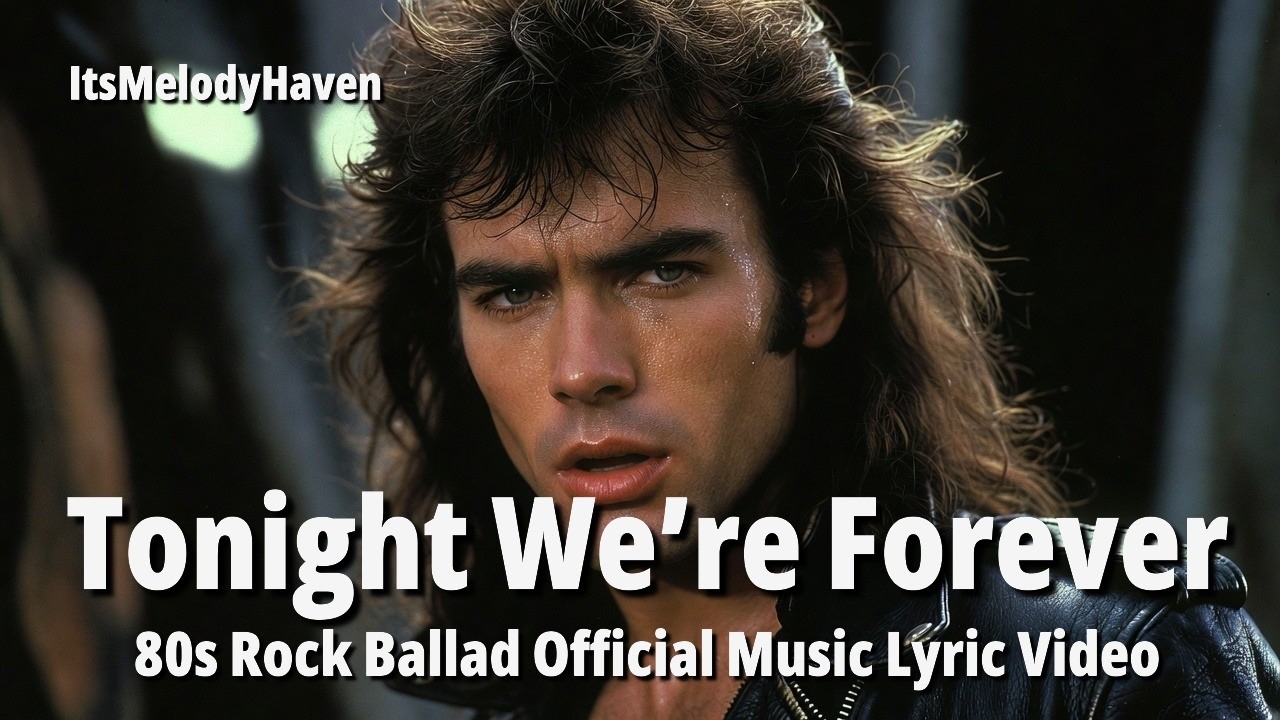 Tonight We’re Forever 80s Rock Ballad Official Music Lyric Video