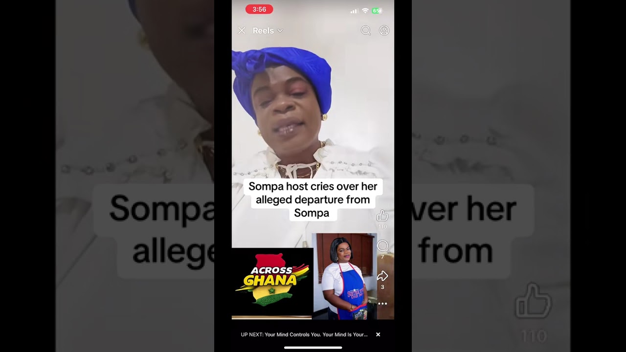Sompa host cries over alleged departure from the station #ghanatalksradio #sompafm #ghpagetv #fyp