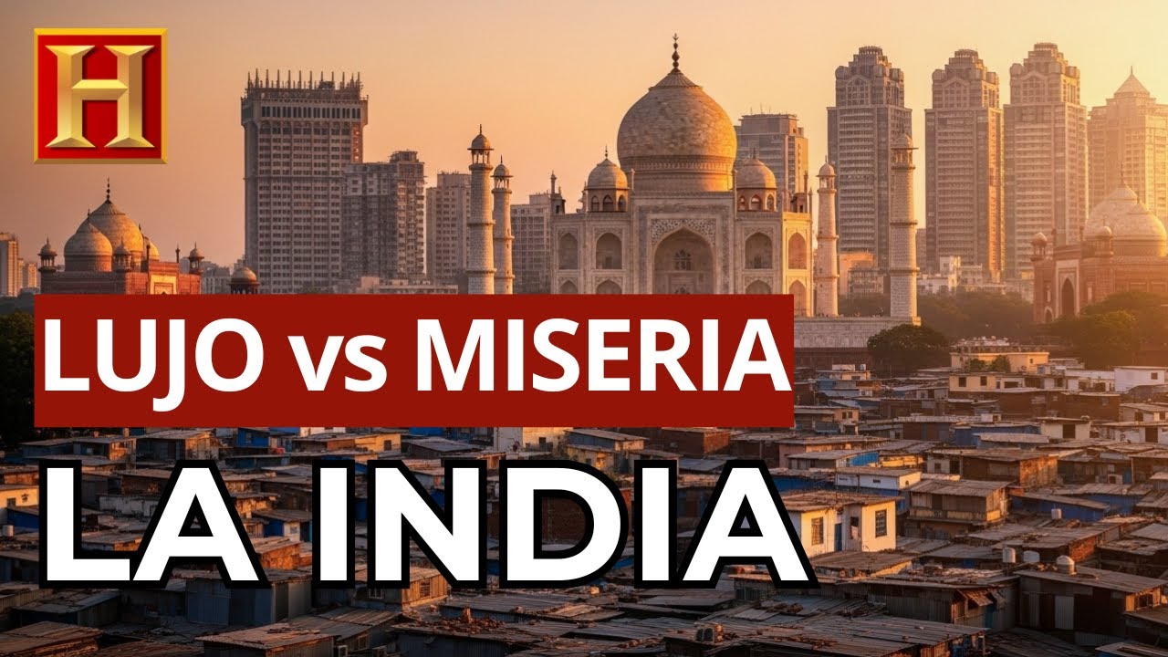 Así es la VIDA REAL en la INDIA: Lujo, Miseria y Misterio | Documental de Viajes en 4K